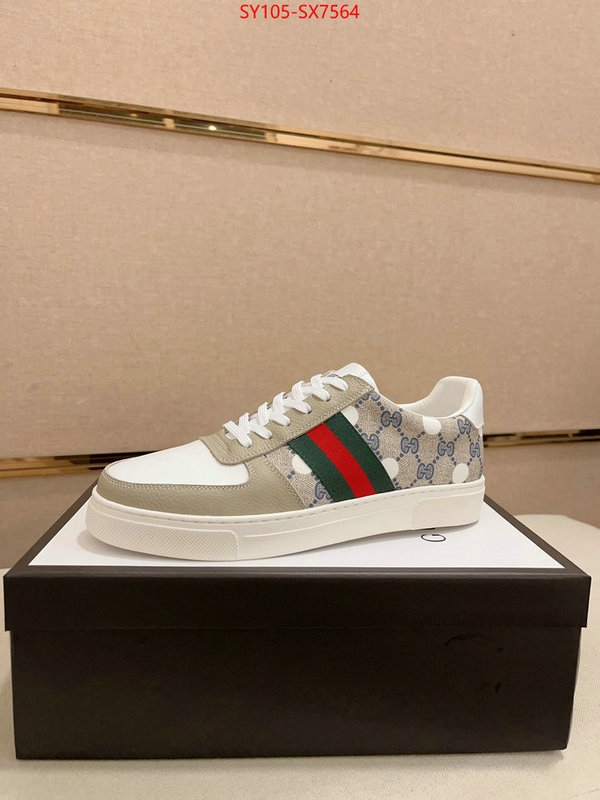 Men Shoes-Gucci can i buy replica ID: SX7564 $: 105USD