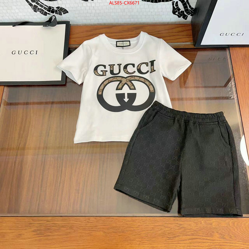 Kids clothing-Gucci where can i buy the best 1:1 original ID: CX6671 $: 85USD