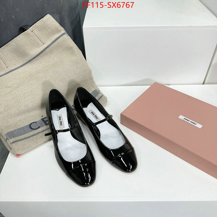 Women Shoes-Miu Miu 2024 perfect replica designer ID: SX6767 $: 115USD