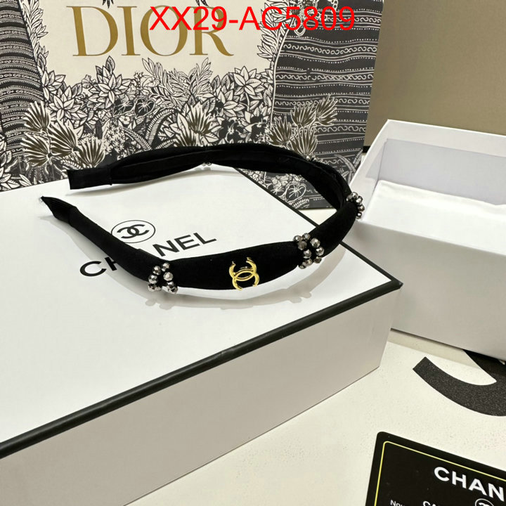 Hair band-Chanel how to find replica shop ID: AC5809 $: 29USD