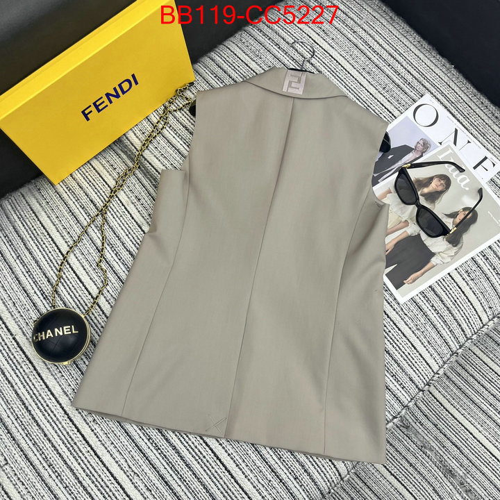 Clothing-Fendi top quality replica ID: CC5227 $: 119USD