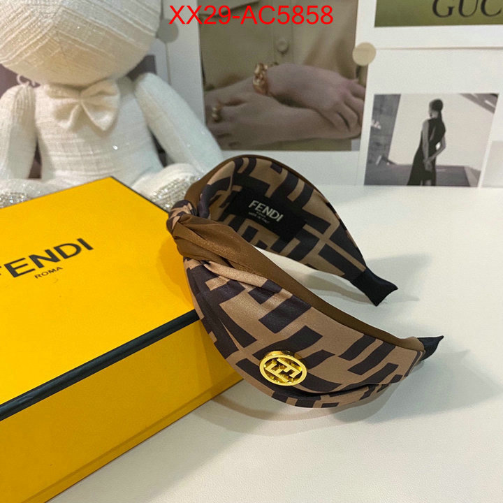 Hair band-Fendi where quality designer replica ID: AC5858 $: 29USD