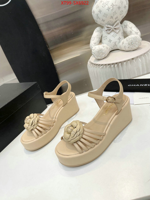 Women Shoes-Chanel designer fake ID: SX6922 $: 99USD