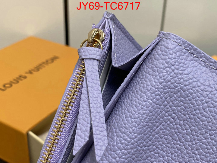 LV Bags(TOP)-Wallet where to buy replicas ID: TC6717 $: 69USD,