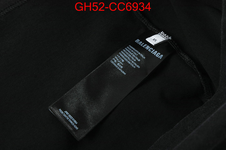 Clothing-Balenciaga luxury fake ID: CC6934 $: 52USD