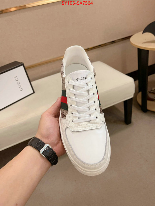 Men Shoes-Gucci can i buy replica ID: SX7564 $: 105USD