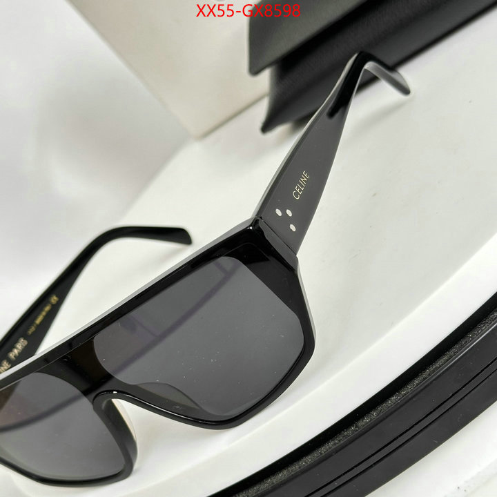 Glasses-CELINE designer replica ID: GX8598 $: 55USD