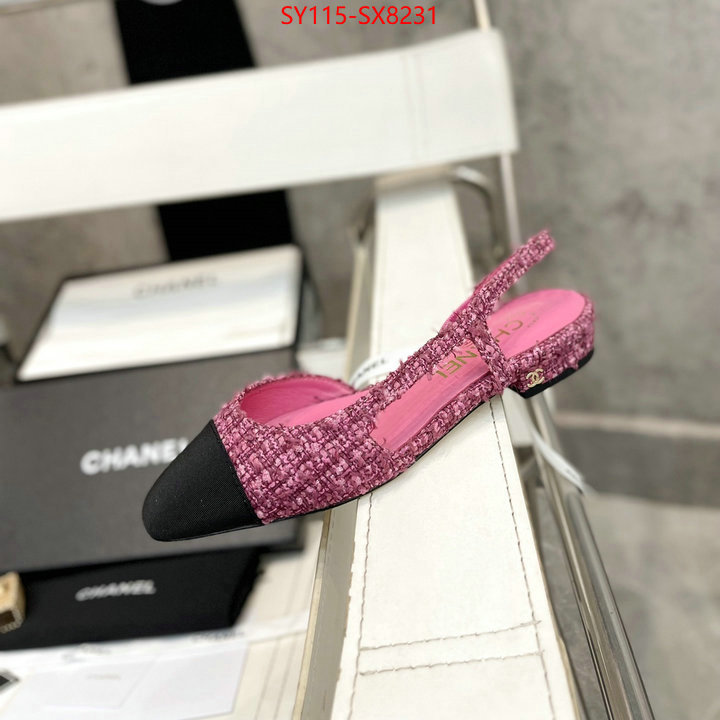 Women Shoes-Chanel buy 2024 replica ID: SX8231 $: 115USD