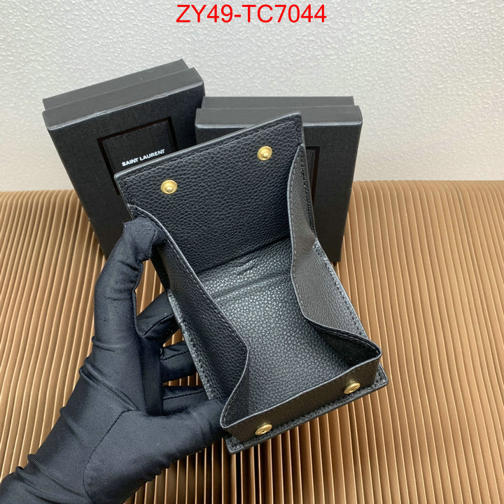 YSL Bags(4A)-Wallet- replcia cheap ID: TC7044 $: 49USD,