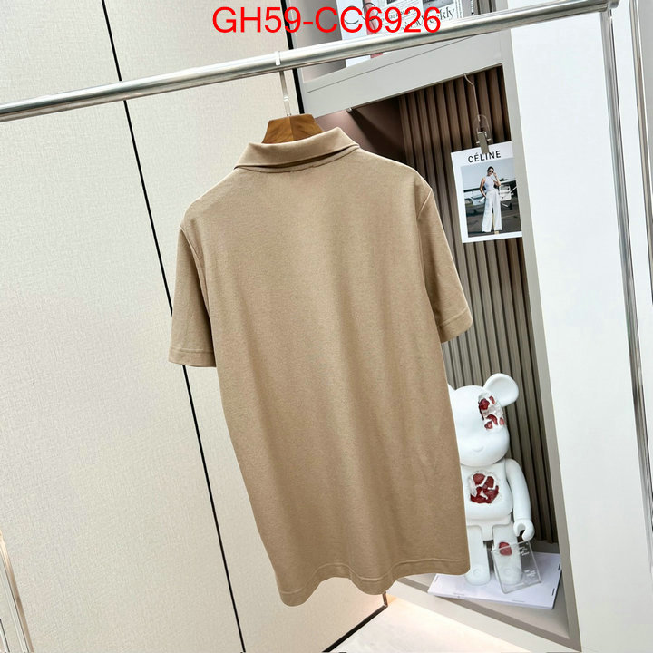 Clothing-Burberry what is top quality replica ID: CC6926 $: 59USD