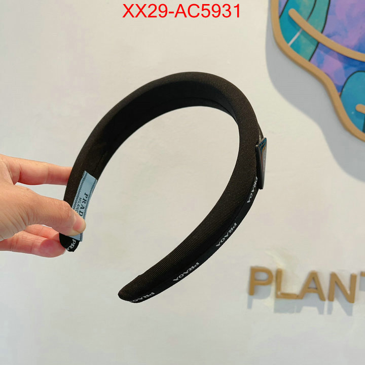 Hair band-Prada luxury fake ID: AC5931 $: 29USD