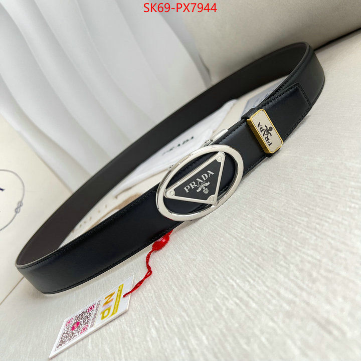 Belts-Prada best quality replica ID: PX7944 $: 69USD