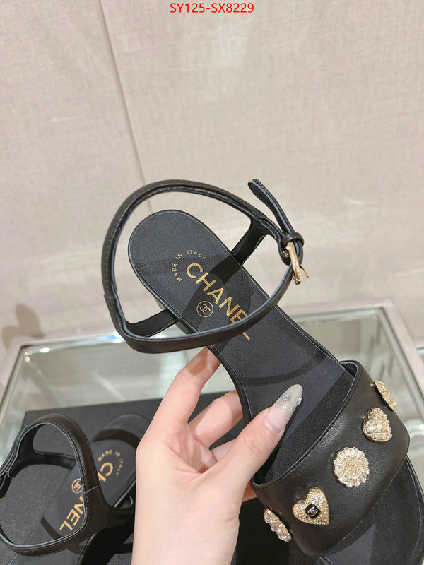 Women Shoes-Chanel shop cheap high quality 1:1 replica ID: SX8229 $: 125USD