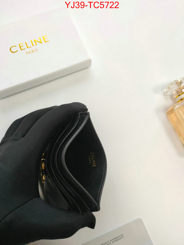 CELINE Bags(4A)-Wallet the best quality replica ID: TC5722 $: 39USD,