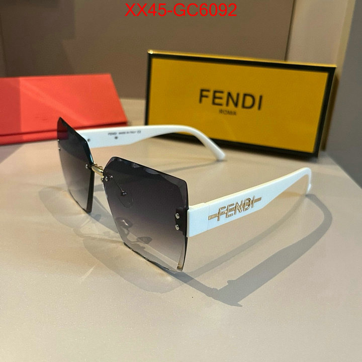 Glasses-Fendi best luxury replica ID: GC6092 $: 45USD