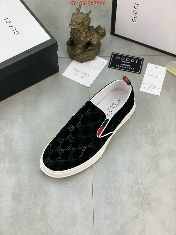 Men Shoes-Gucci quality aaaaa replica ID: SX7566 $: 105USD