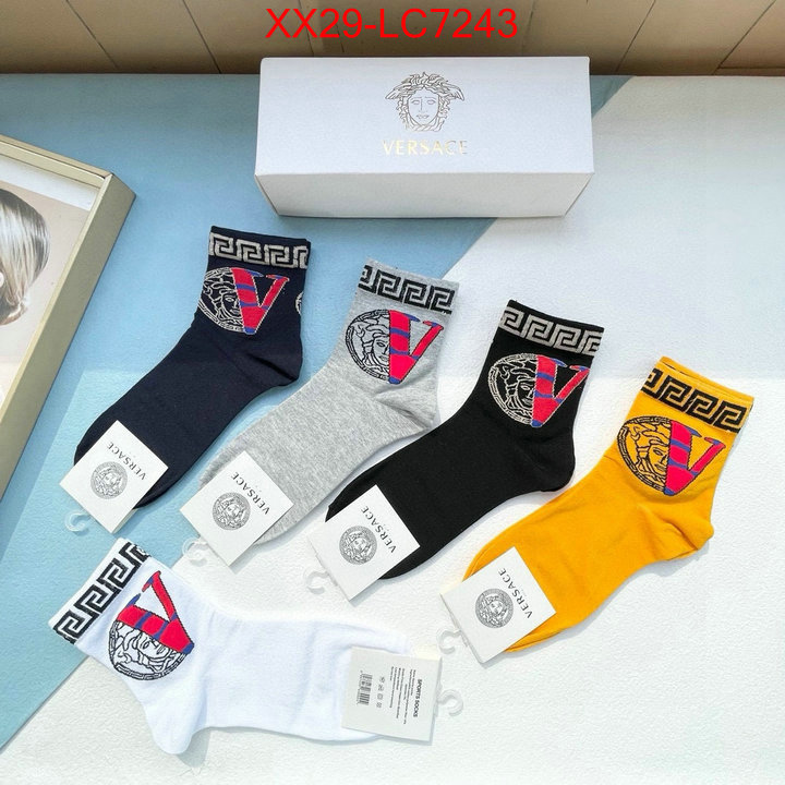 Sock-Versace buy best high-quality ID: LC7243 $: 29USD