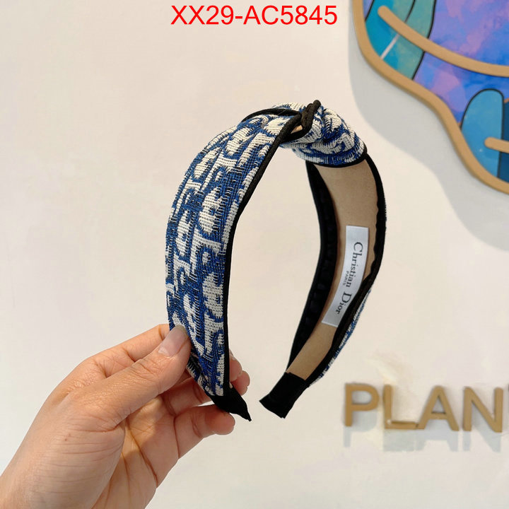 Hair band-Dior top quality fake ID: AC5845 $: 29USD