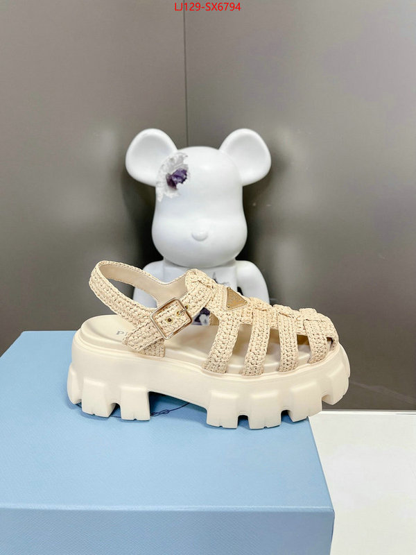 Women Shoes-Prada top grade ID: SX6794 $: 129USD