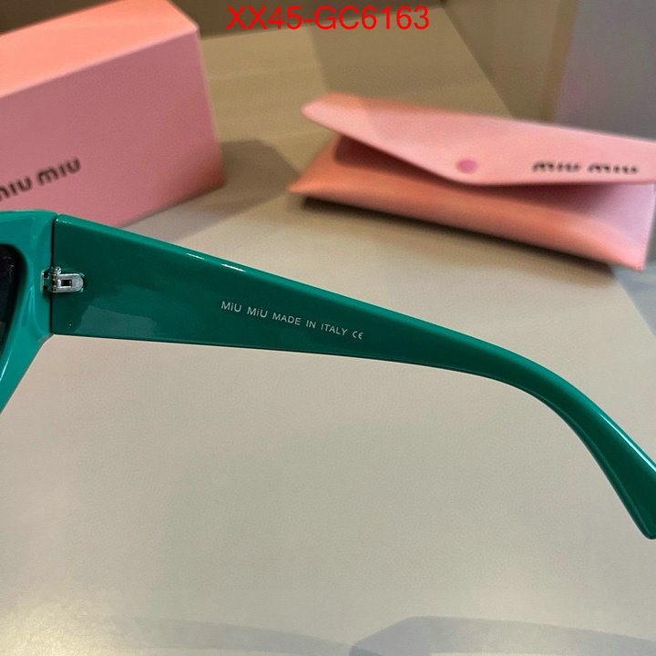 Glasses-Miu Miu high quality aaaaa replica ID: GC6163 $: 45USD