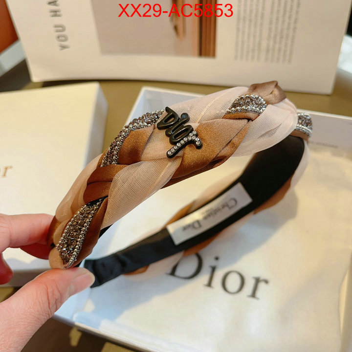Hair band-Dior buy sell ID: AC5853 $: 29USD