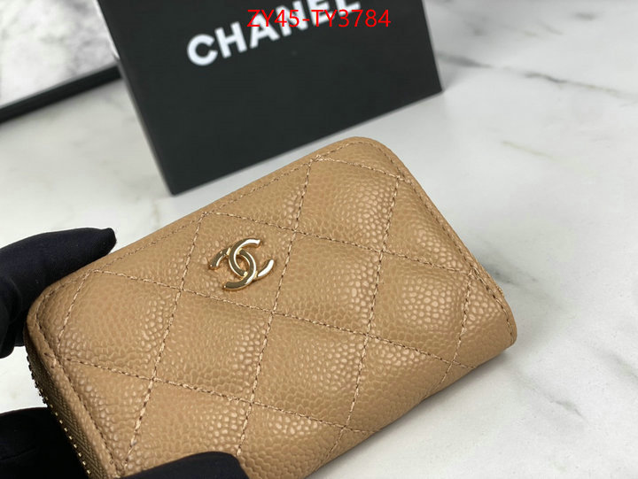 Chanel Bags(4A)-Wallet- top quality replica ID: TY3784 $: 45USD,