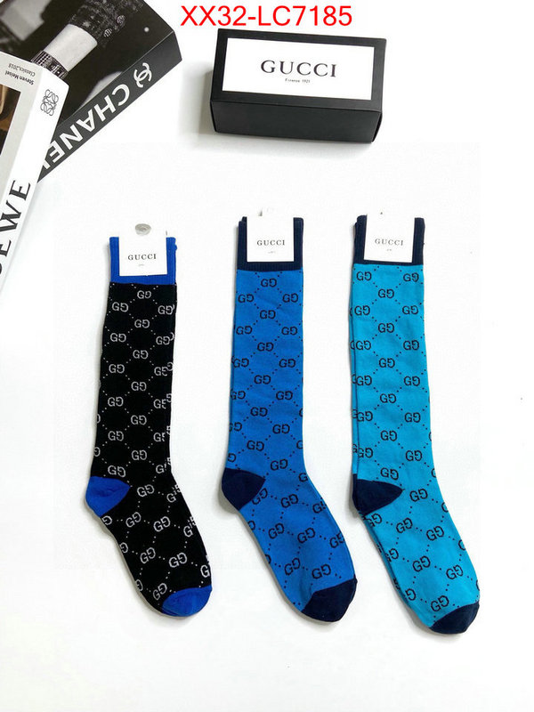 Sock-Gucci where can you buy replica ID: LC7185 $: 32USD