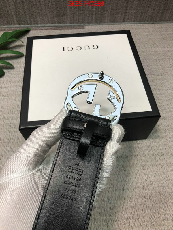 Belts-Gucci buy 2024 replica ID: PX7889 $: 55USD