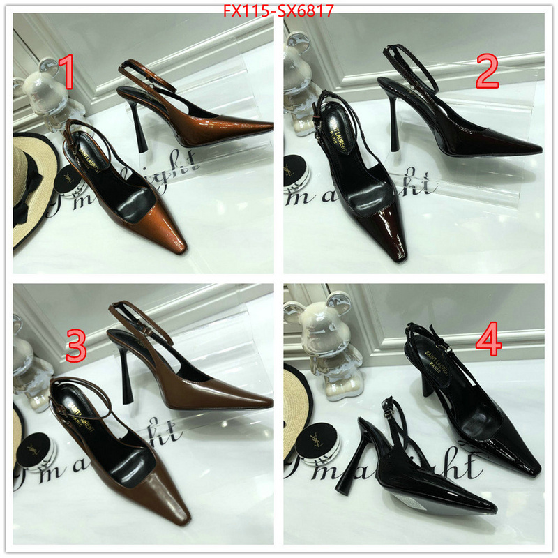 Women Shoes-YSL what best replica sellers ID: SX6817 $: 115USD