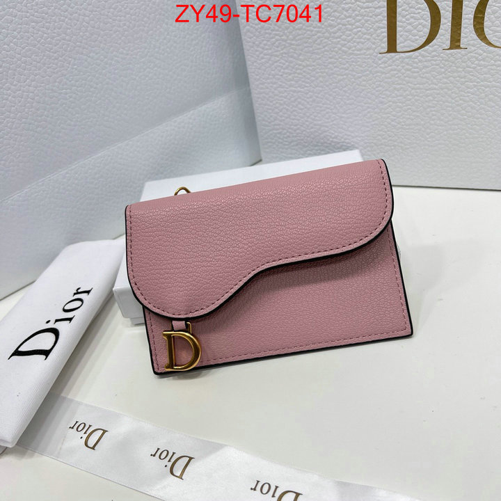 Dior Bags(4A)-Wallet- china sale ID: TC7041 $: 49USD,