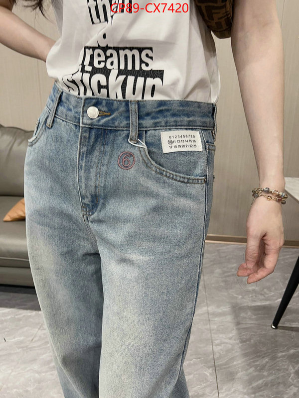 Clothing-Maison Margiela replica shop ID: CX7420 $: 89USD