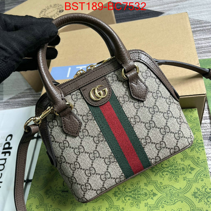 Gucci Bags(TOP)-Handbag- we curate the best ID: BC7532 $: 189USD,