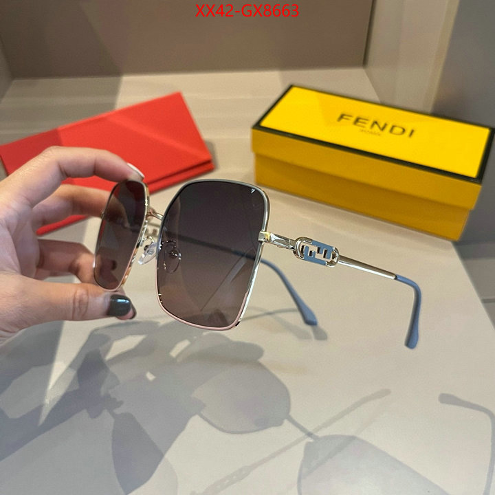 Glasses-Fendi wholesale replica ID: GX8663 $: 42USD