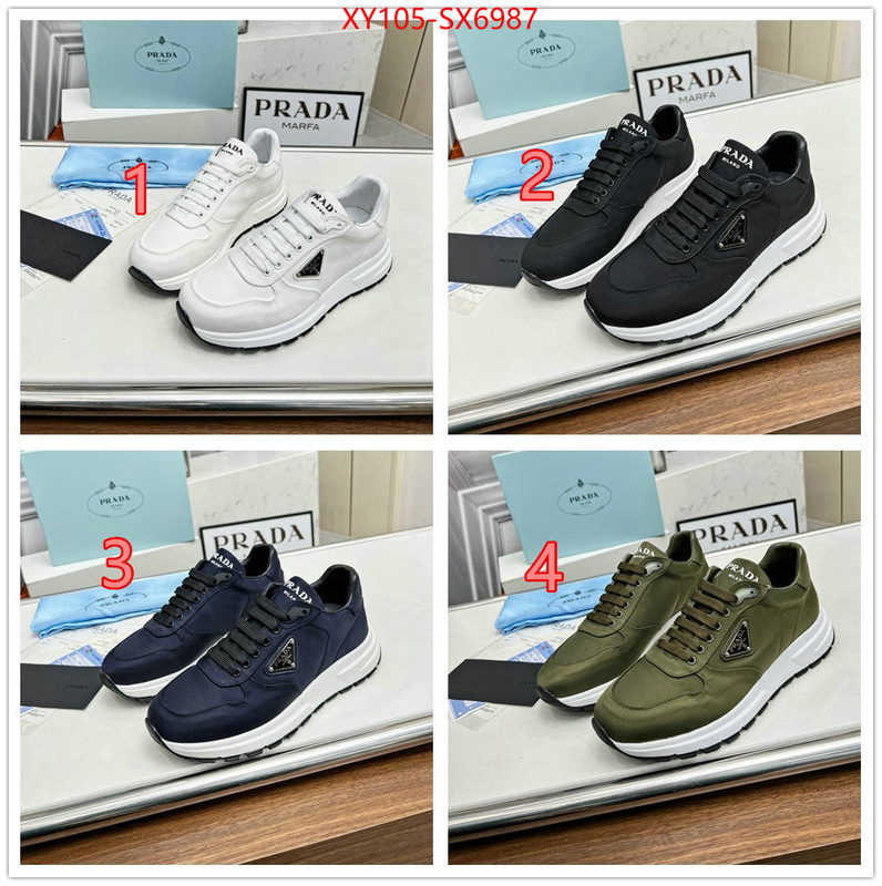 Men shoes-Prada quality aaaaa replica ID: SX6987 $: 105USD