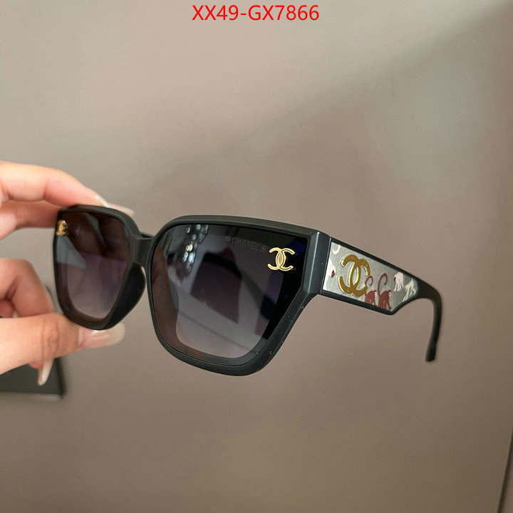 Glasses-Chanel wholesale ID: GX7866 $: 49USD