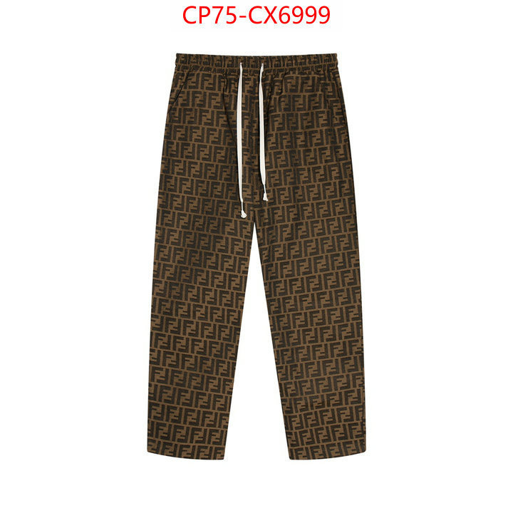 Clothing-Fendi wholesale imitation designer replicas ID: CX6999 $: 75USD