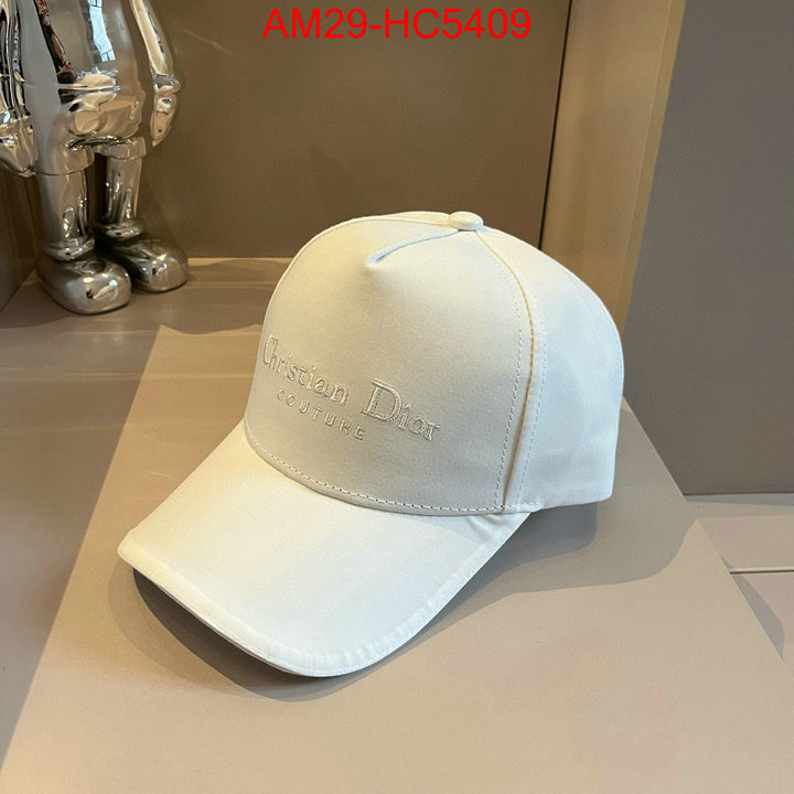 Cap (Hat)-Dior 2024 luxury replicas ID: HC5409 $: 29USD