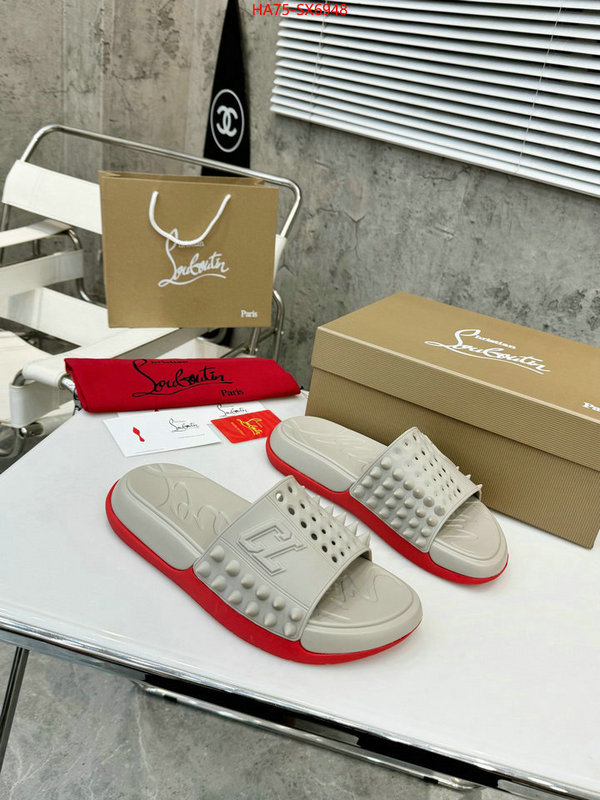 Men Shoes-Christian Louboutin where quality designer replica ID: SX6948 $: 75USD