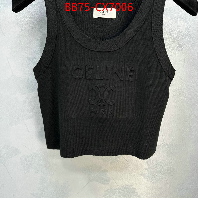 Clothing-Celine exclusive cheap ID: CX7006 $: 75USD