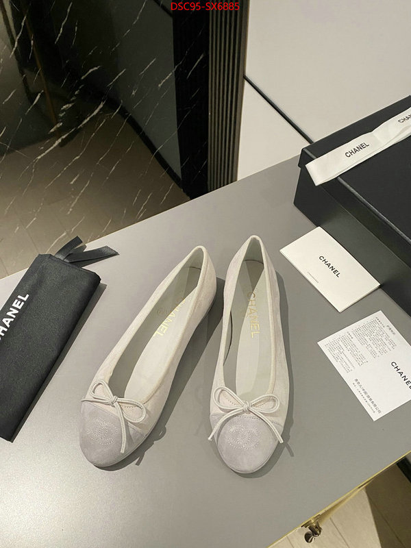 Women Shoes-Chanel replica 1:1 ID: SX6885 $: 95USD