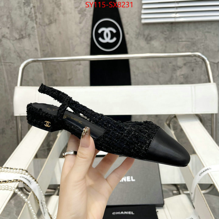 Women Shoes-Chanel buy 2024 replica ID: SX8231 $: 115USD