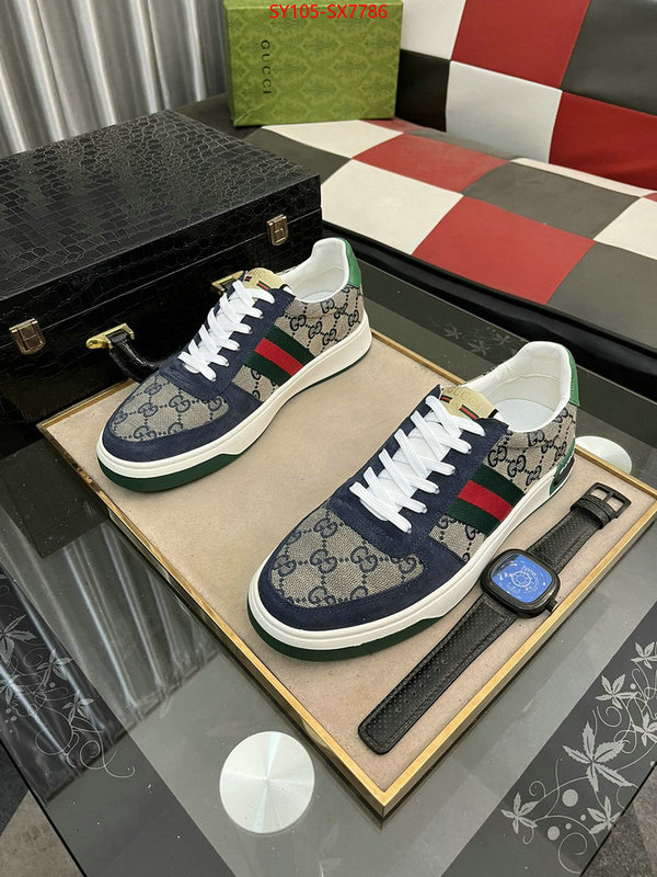 Men Shoes-Gucci knockoff highest quality ID: SX7786 $: 105USD