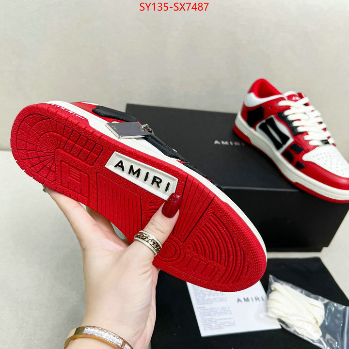 Women Shoes-AMIRI where quality designer replica ID: SX7487 $: 135USD