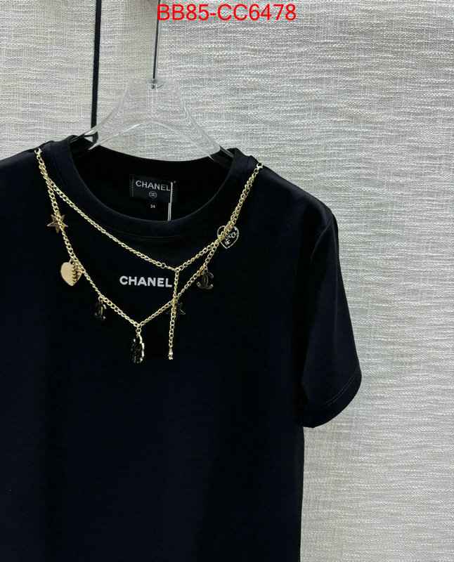 Clothing-Chanel online sale ID: CC6478 $: 85USD