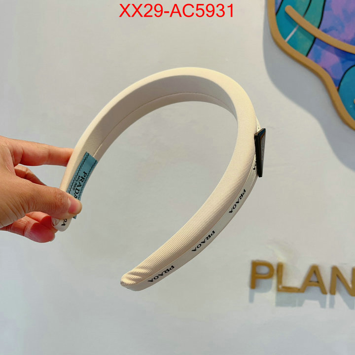 Hair band-Prada luxury fake ID: AC5931 $: 29USD