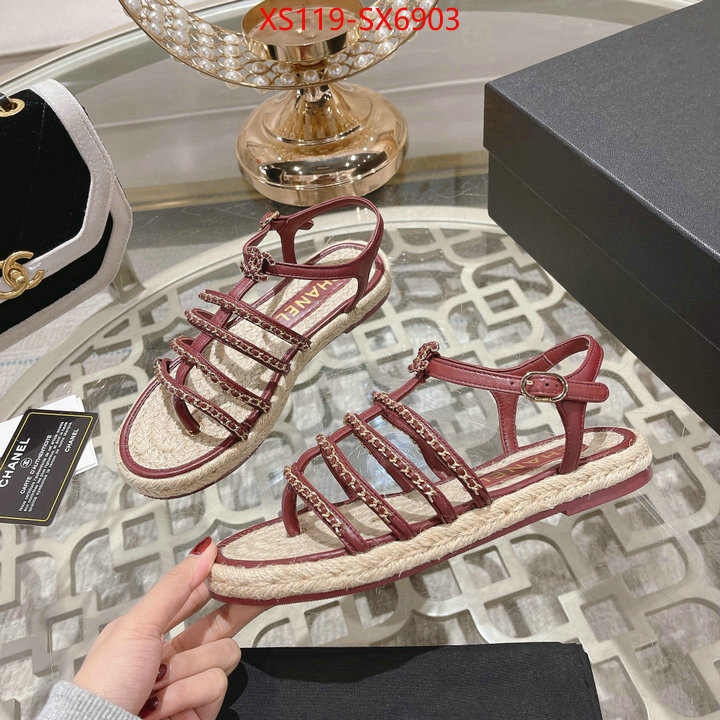 Women Shoes-Chanel fake high quality ID: SX6903 $: 119USD
