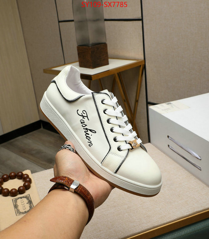 Men Shoes-Gucci aaaaa+ replica designer ID: SX7785 $: 109USD