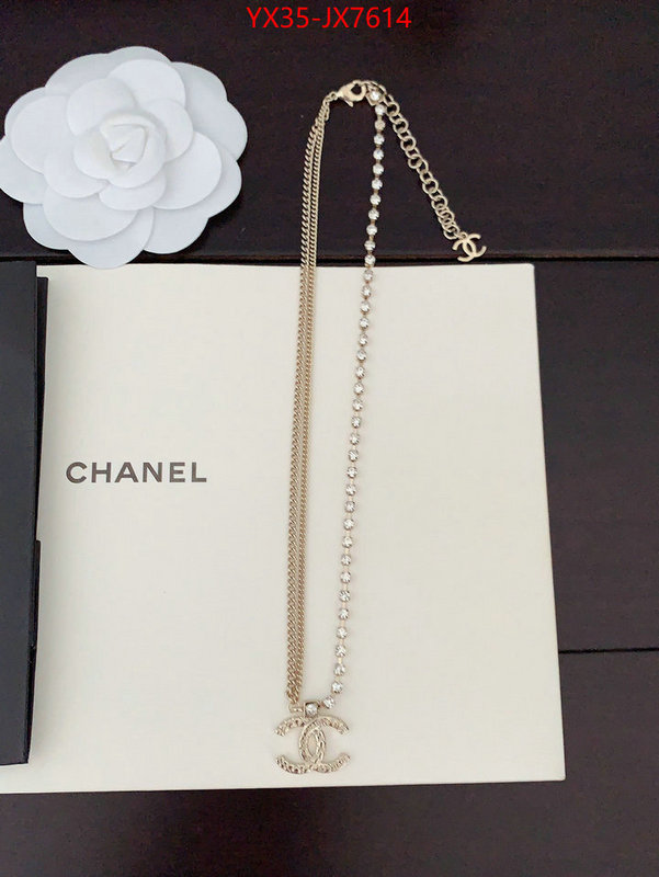 Jewelry-Chanel luxury fake ID: JX7614 $: 35USD