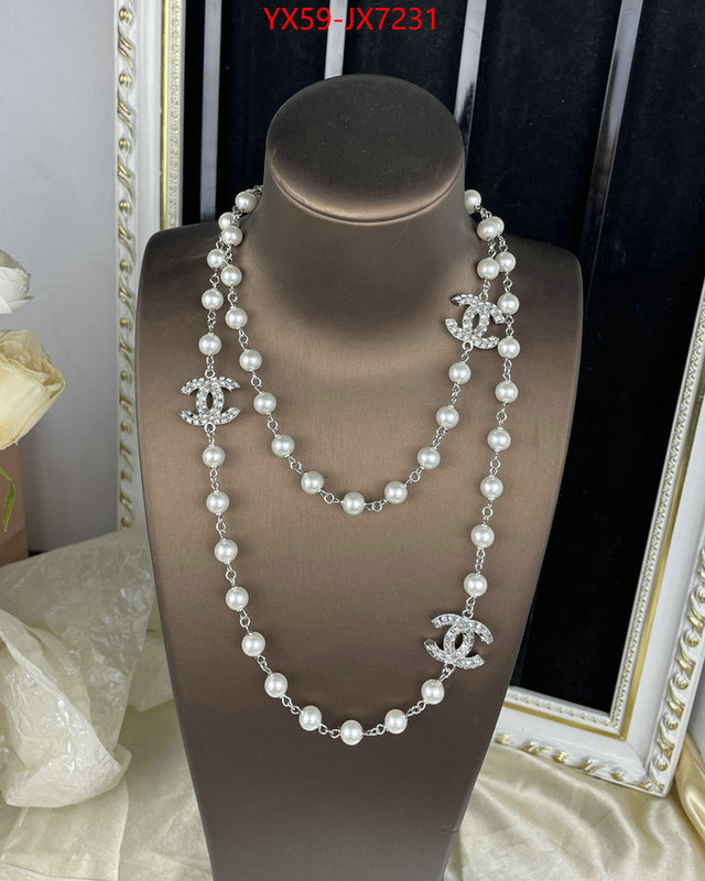 Jewelry-Chanel wholesale sale ID: JX7231 $: 59USD