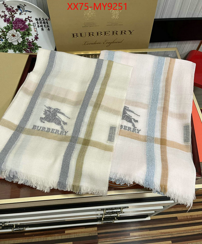 Scarf-Burberry the best affordable ID: MY9251 $: 75USD